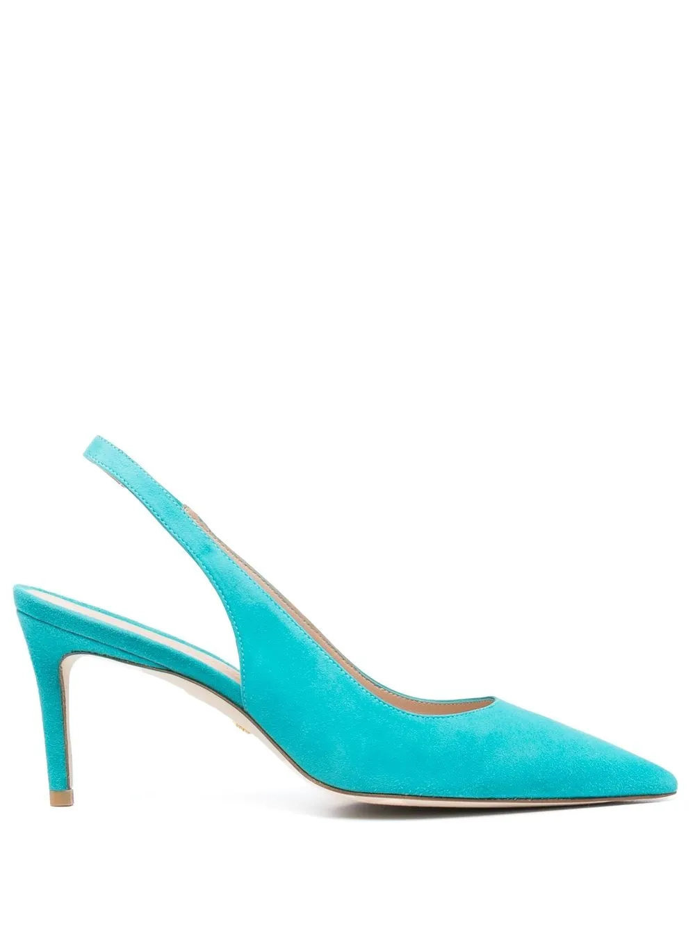 

Stuart Weitzman leather slingback 85mm pumps - Blue