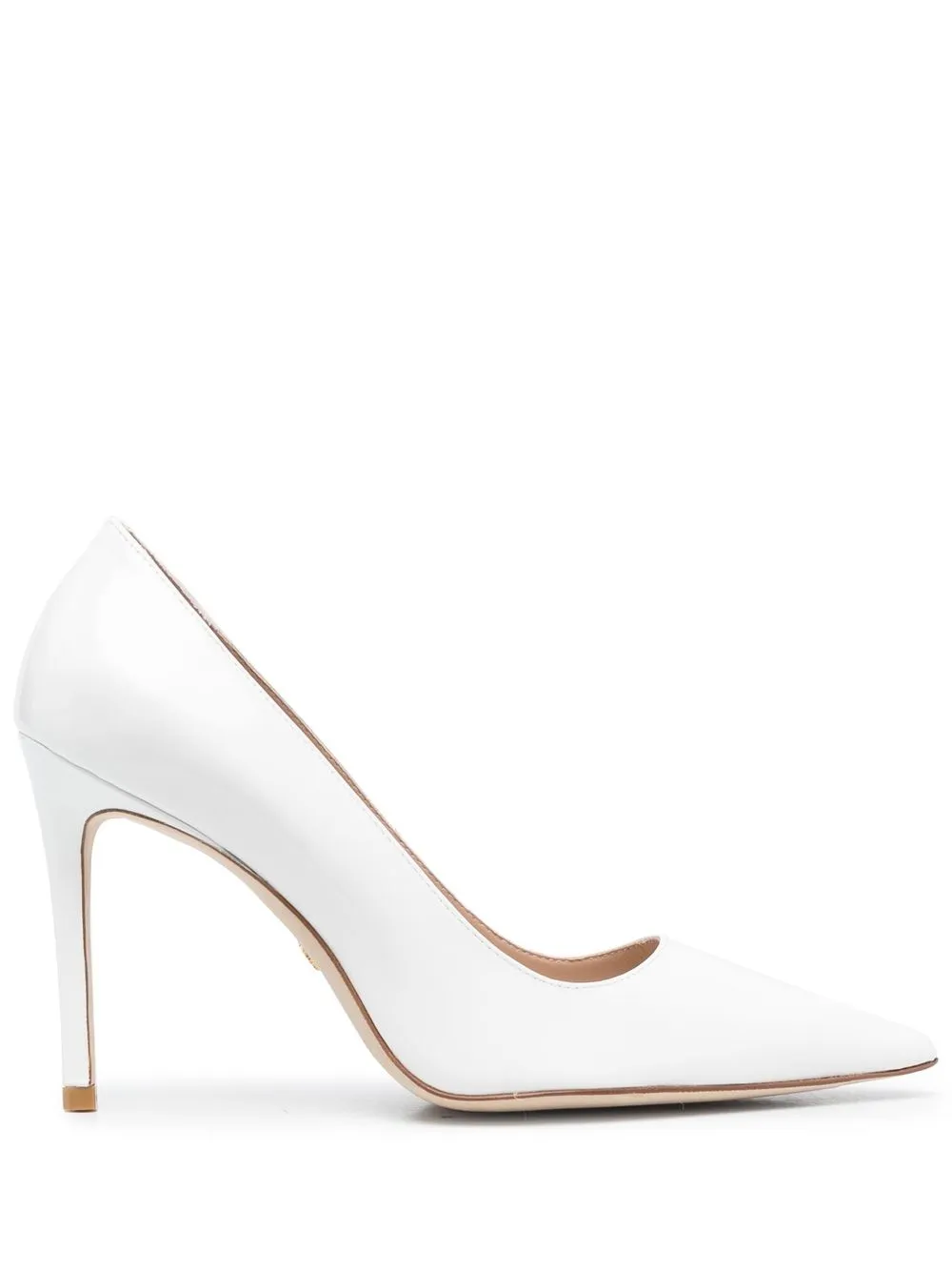 

Stuart Weitzman pointed-toe 110mm pumps - White