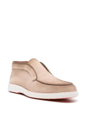 ショートブーツ・ブーティ Santoni Slip-On Desert Boots In Suede And Shearling 0400017301942_BLUE_A1?wid=600&