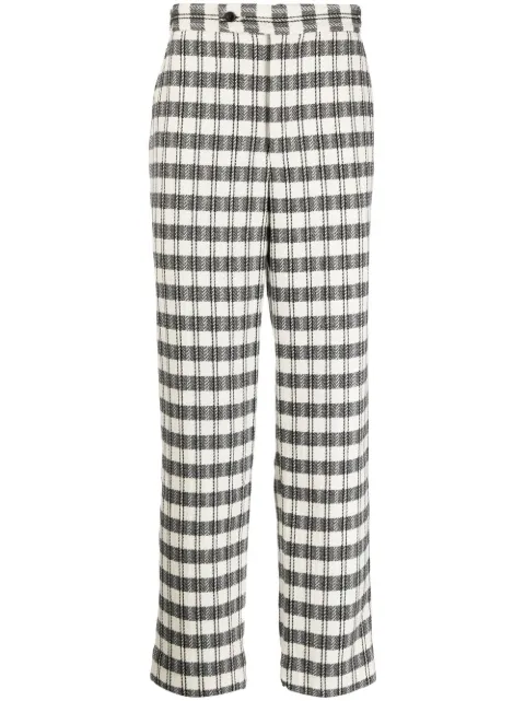 BODE geometric-pattern regular trousers