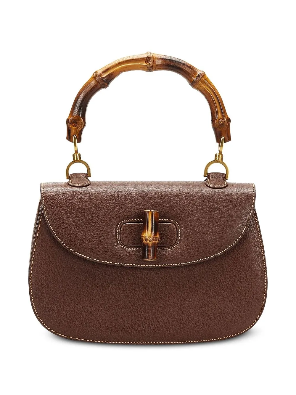 

Gucci Pre-Owned bamboo-handle tote bag - Brown