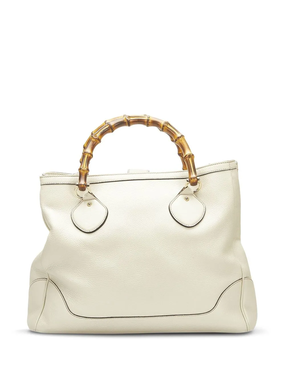 

Gucci Pre-Owned Diana bamboo-handle tote bag - White