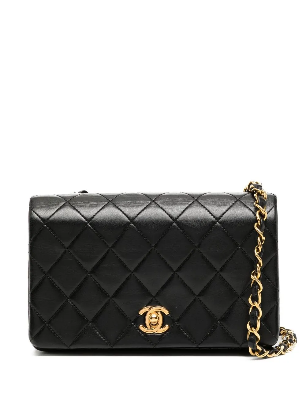 

CHANEL Pre-Owned 1990 Full Flap crossbody bag - Black