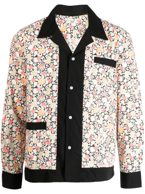 BODE fruit-print cotton shirt 