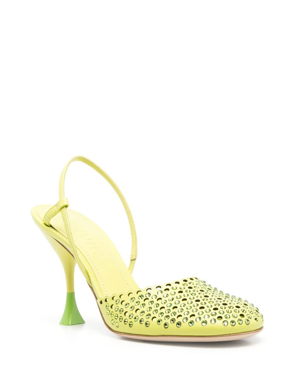 Image 2 of 3juin rhinestones-embellishment high heels