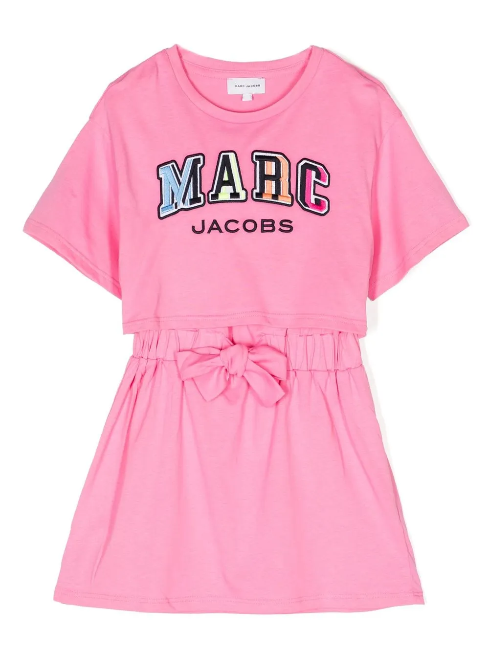 

Marc Jacobs Kids logo-print T-shirt dress - Pink