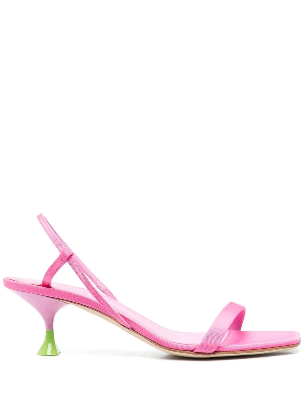 

3juin Capri 60mm leather sandals - Pink