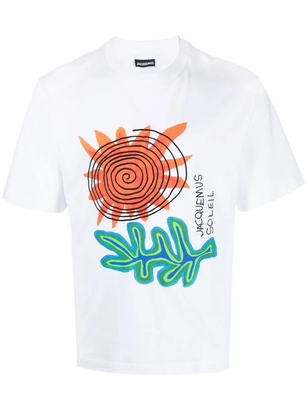 

Jacquemus Soleil graphic-print T-shirt - White