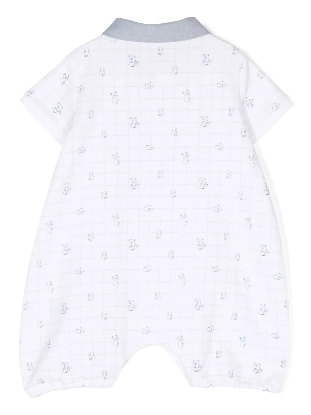 Shop Tartine Et Chocolat All-over Koala-print Romper In Blue