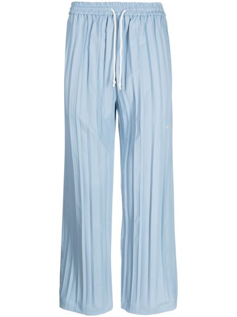 Off Duty Frag pleated wide-leg trousers