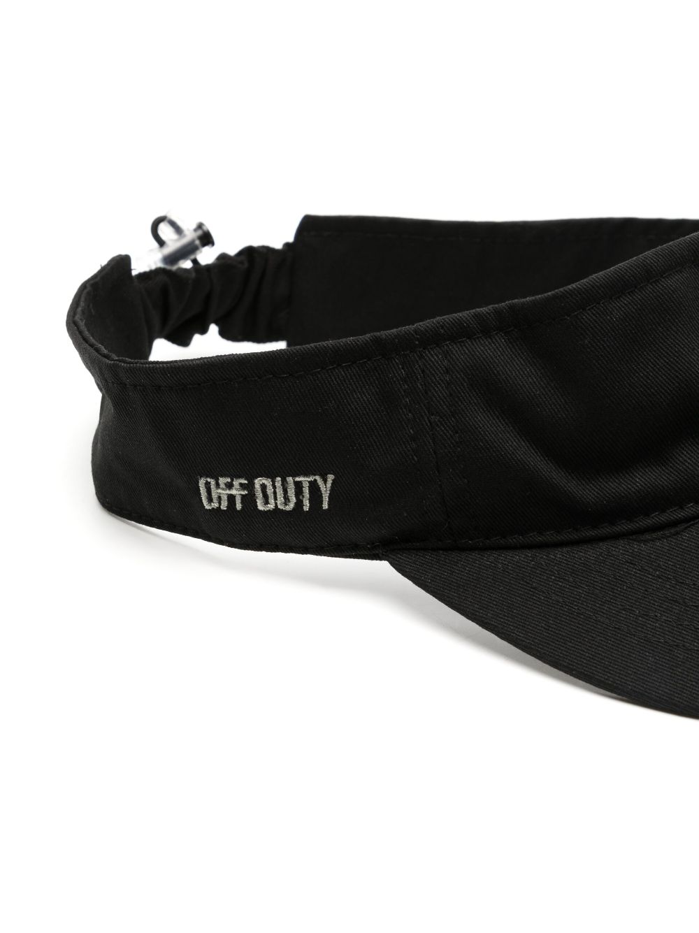 Shop Off Duty Franco Cotton Visor Cap In Black