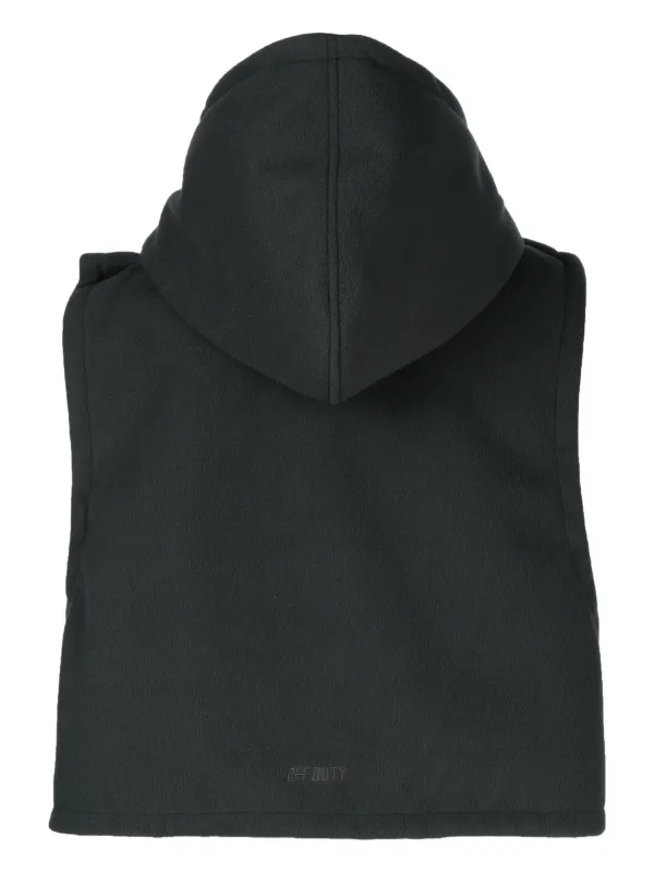 Zip up hotsell hoodie vest