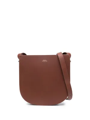 A.P.C. Geneve Leather Shoulder Bag Farfetch