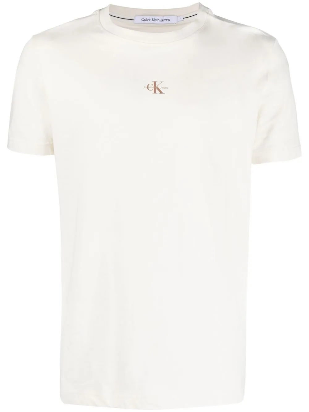 

Calvin Klein Jeans micro logo-print T-shirt - White