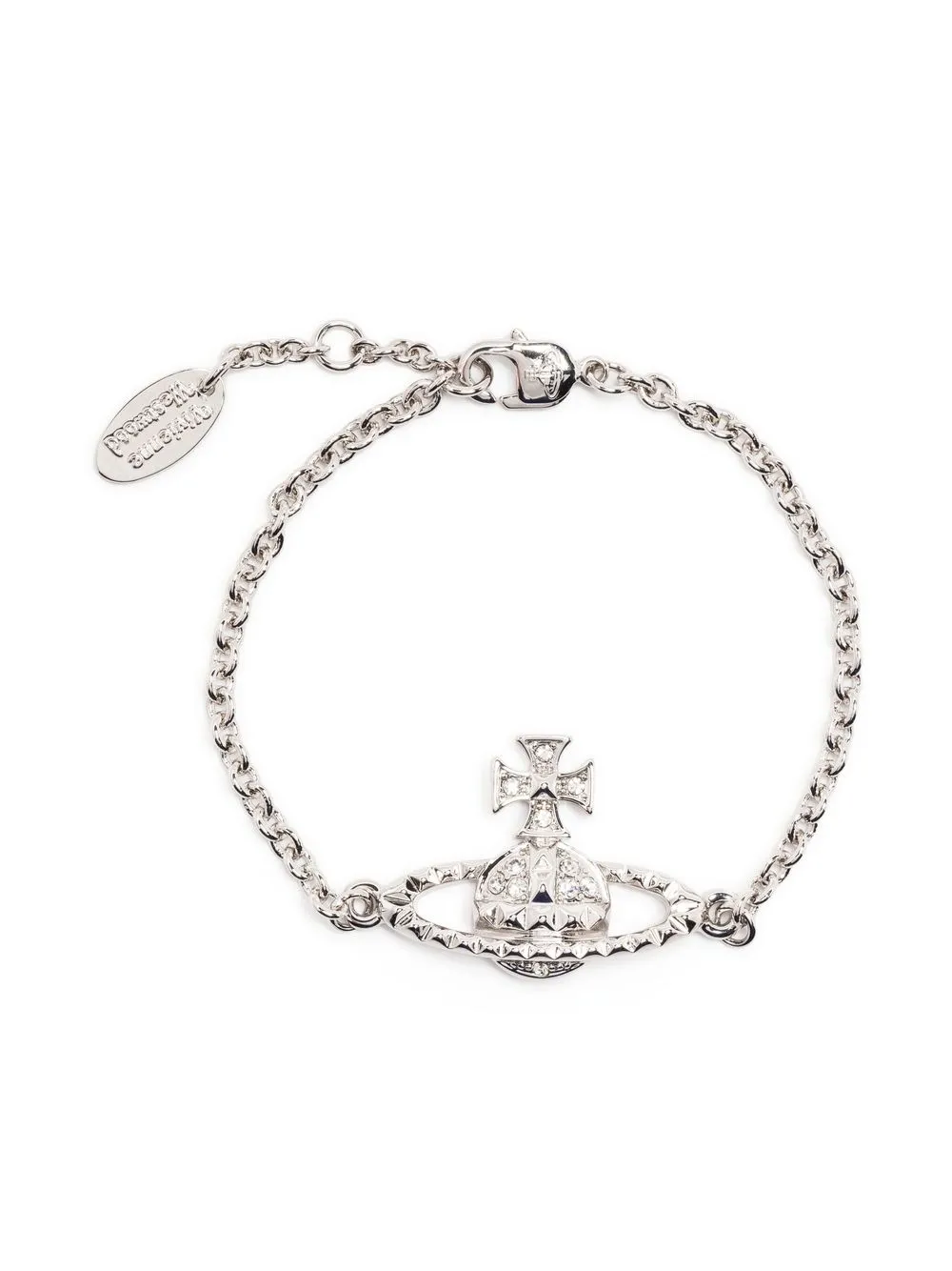 

Vivienne Westwood Orb-embellished chain bracelet - Silver