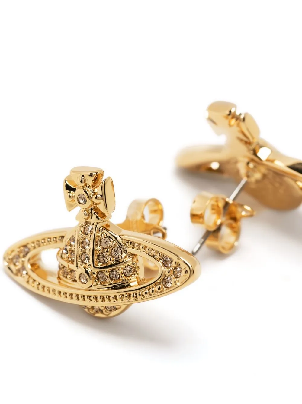 ★Vivienne Westwood★ Vivienne Westwood 62020033 R121 Mini B Vivienne Westwood] Minibus Relief Earrings 62020033/R121