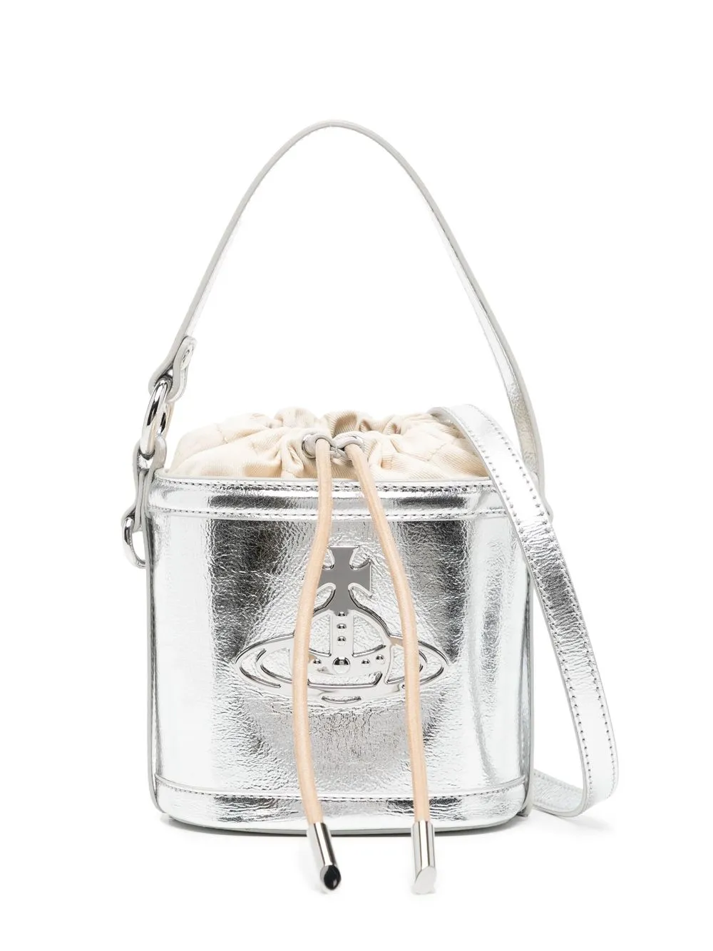 

Vivienne Westwood mini Daisy bucket bag - Silver