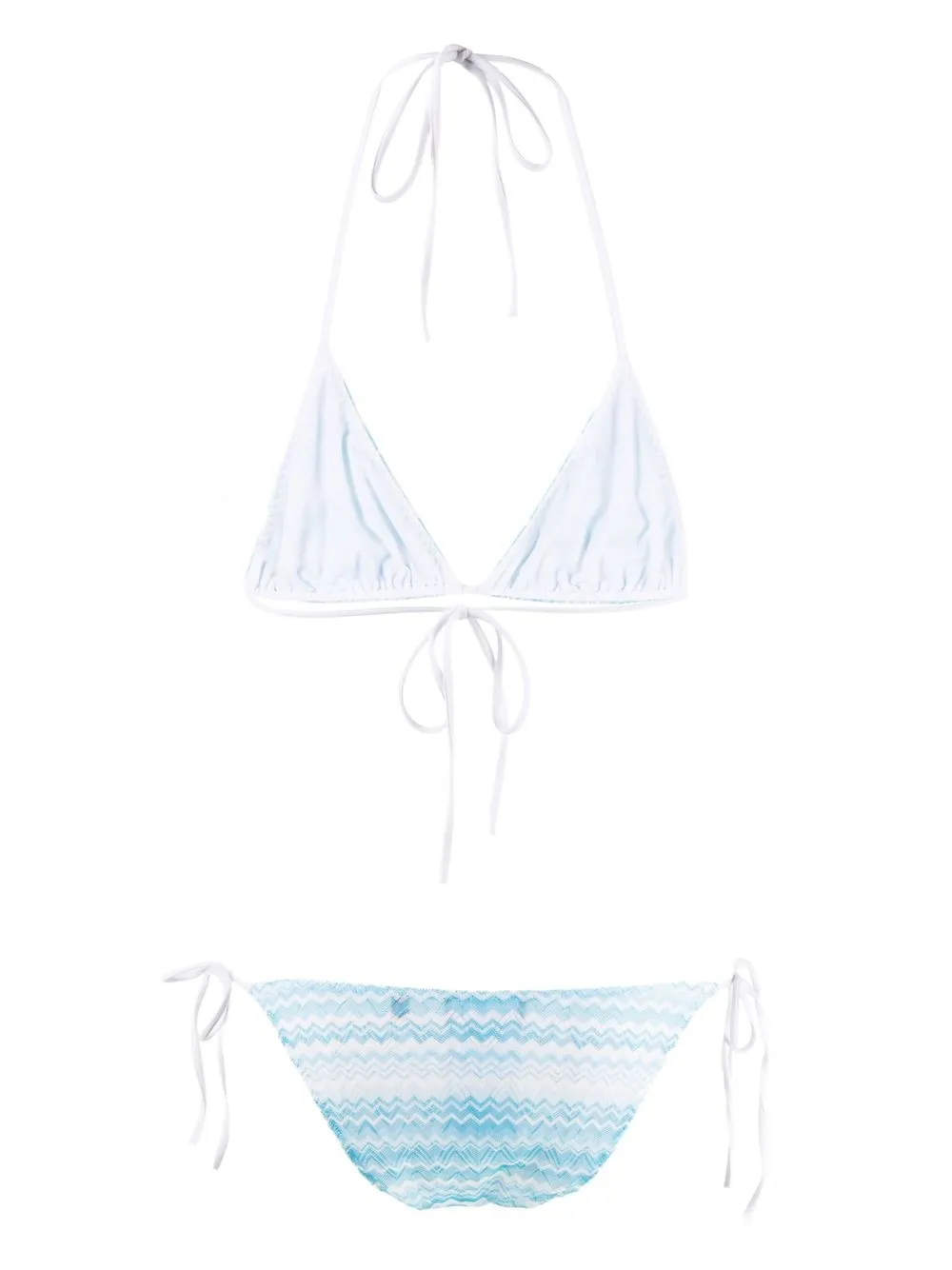 Missoni Triangel bikini - Blauw