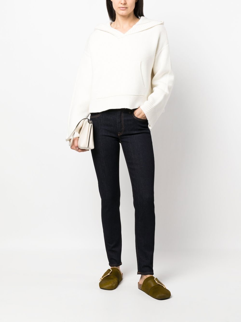 Image 2 of Ralph Lauren Collection 400 Matchstick skinny jeans
