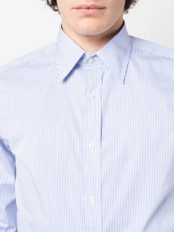 Ralph Lauren Purple Label ストライプ シャツ | ブルー | FARFETCH JP
