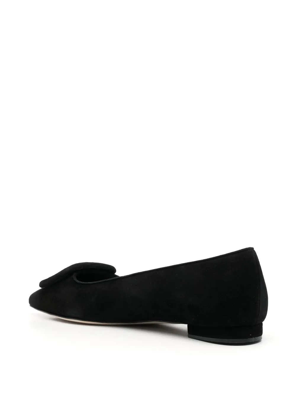 Manolo Blahnik Maysale Pointed-toe Pumps in Black, view 3