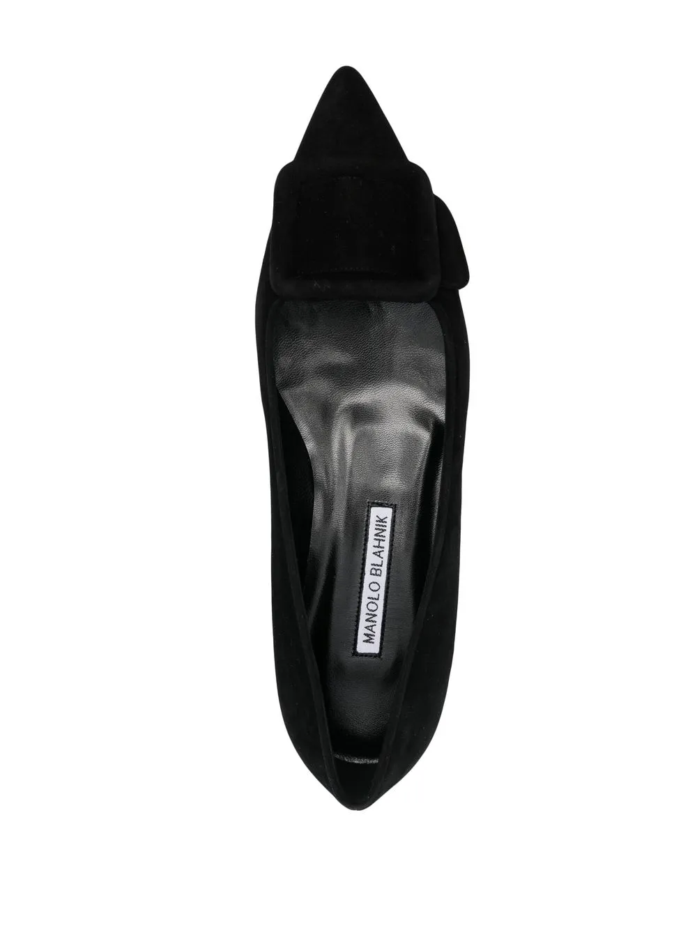 Manolo Blahnik Maysale Pointed-toe Pumps in Black, view 4