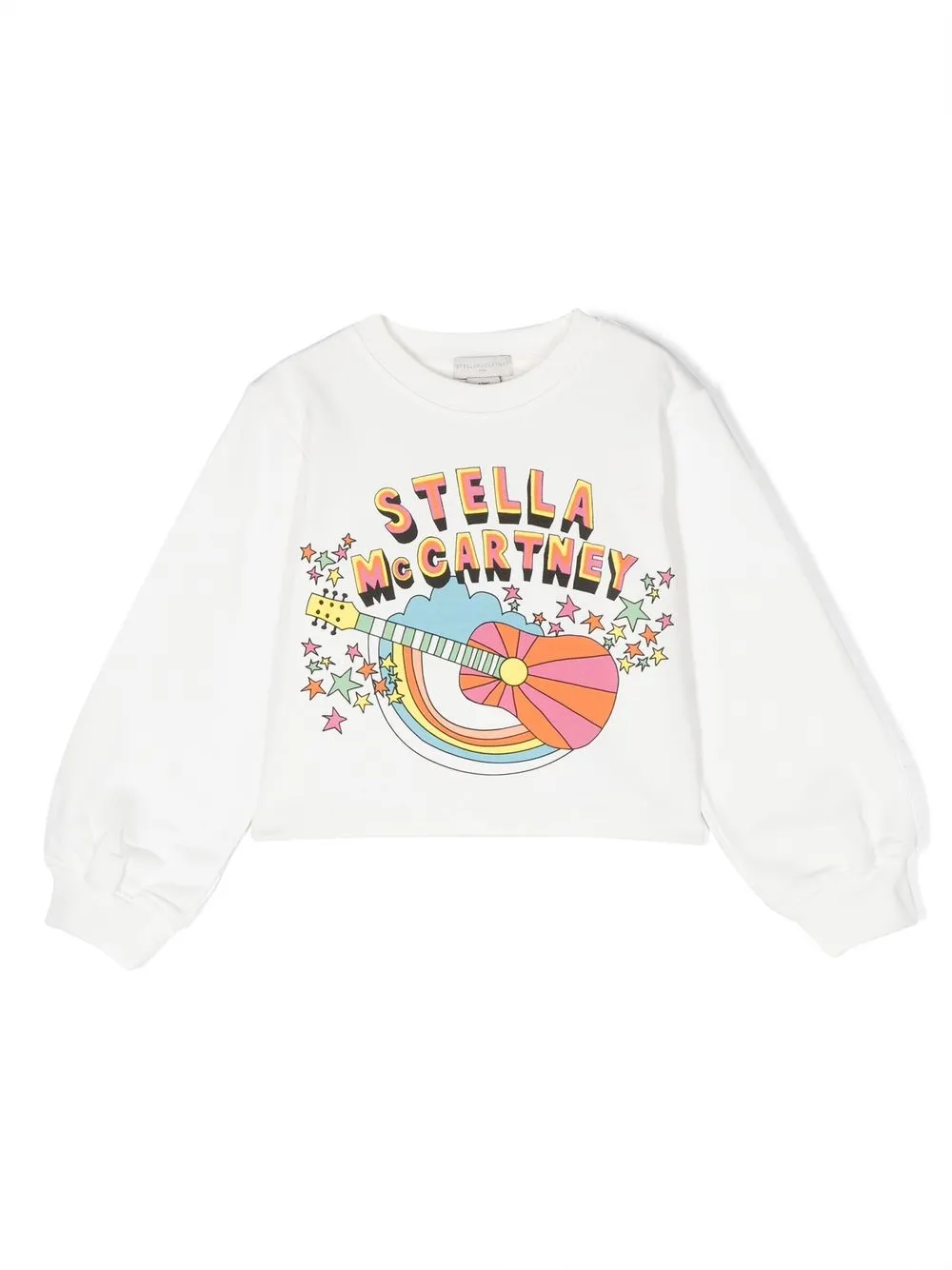

Stella McCartney Kids logo-print sweatshirt - White