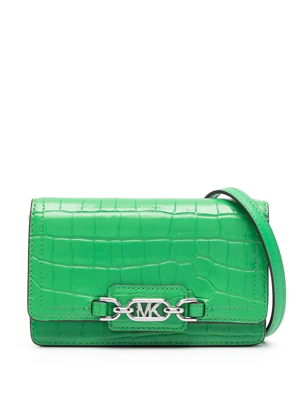 

Michael Kors crocodile-effect shoulder bag - Green