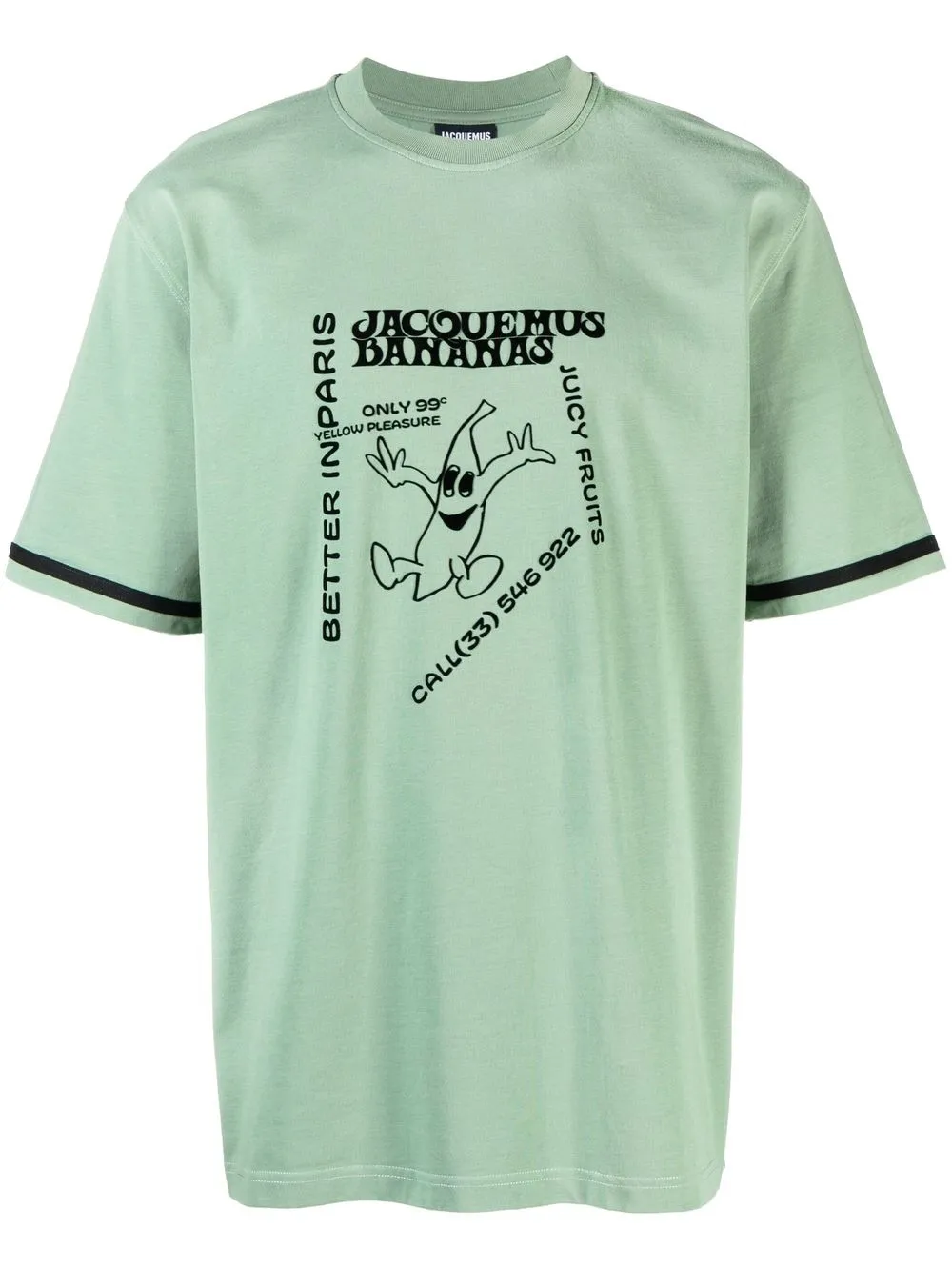 

Jacquemus playera con estampado Banana in Paris - Verde