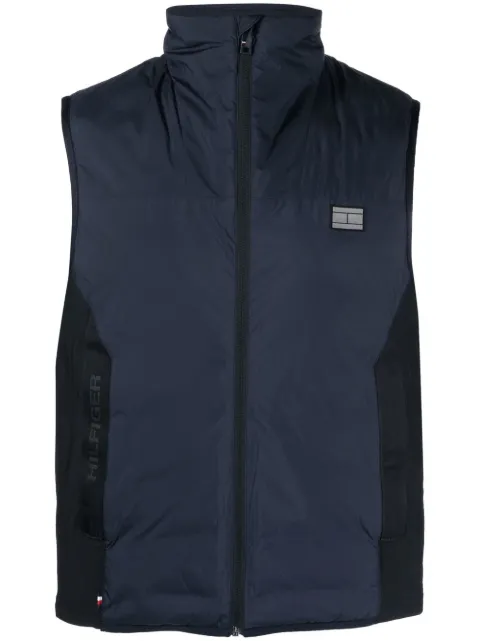 Tommy Hilfiger high neck padded gilet