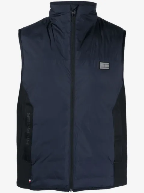 Tommy Hilfiger high neck padded gilet