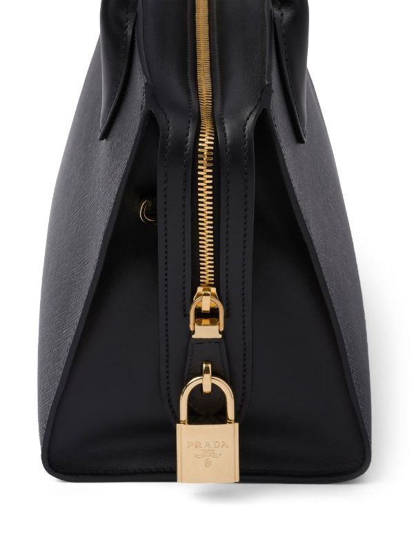 Prada Kristen Saffiano Leather Mini Bag - Farfetch