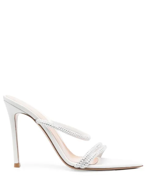 Gianvito Rossi Cannes 105mm suede sandals