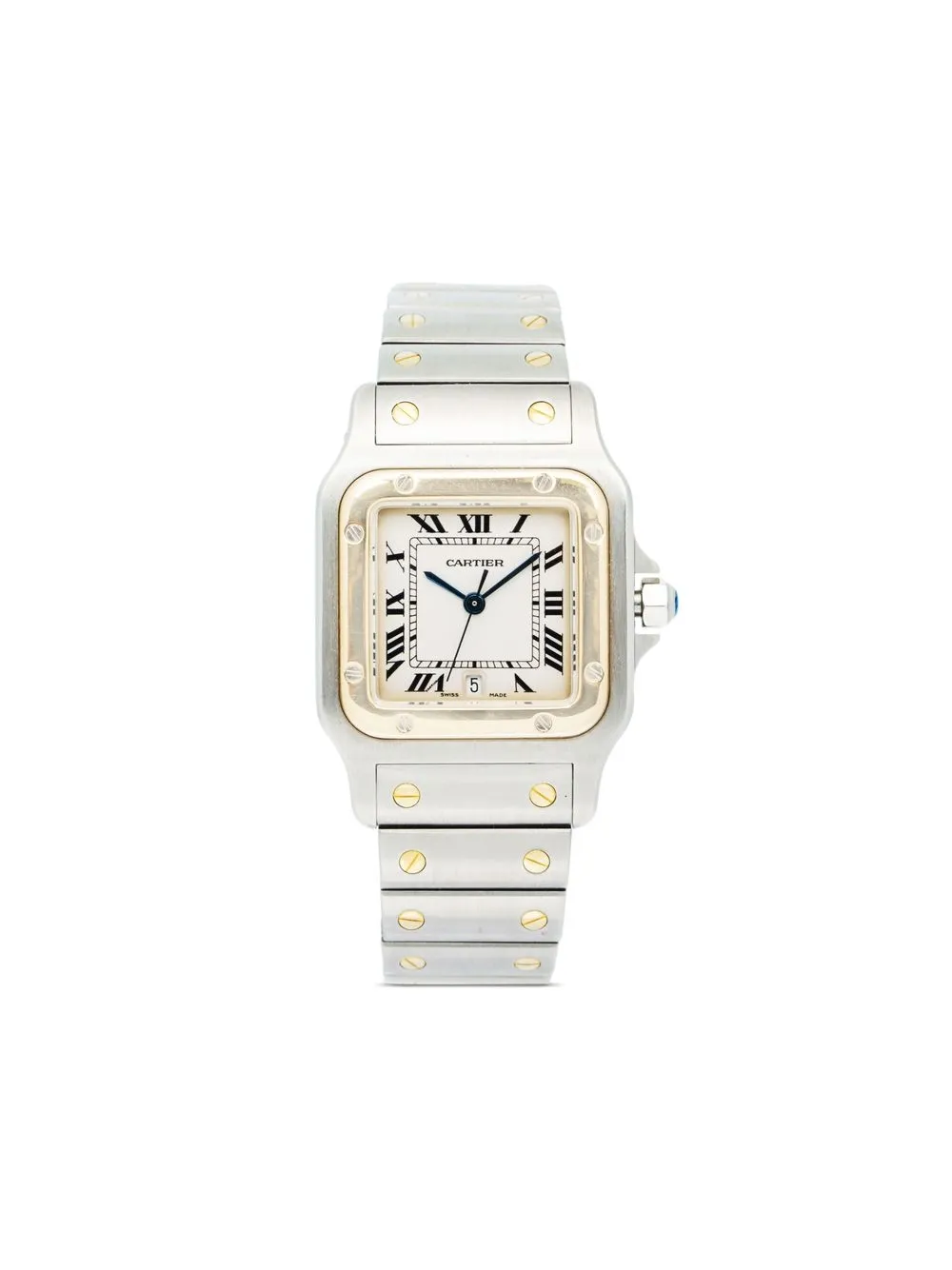 

Cartier pre-owned Santos Galbée 29mm - White