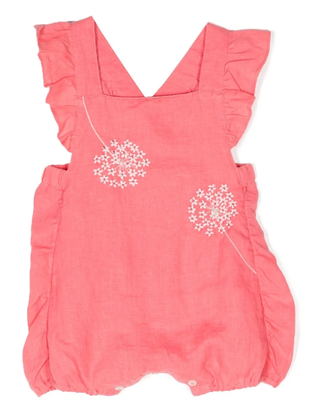 

Tartine Et Chocolat romper con motivos florales bordados - Rosado