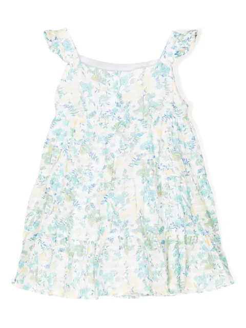 Tartine Et Chocolat floral-print ruffle-detail dress