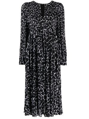 Michael kors on sale giraffe print dress