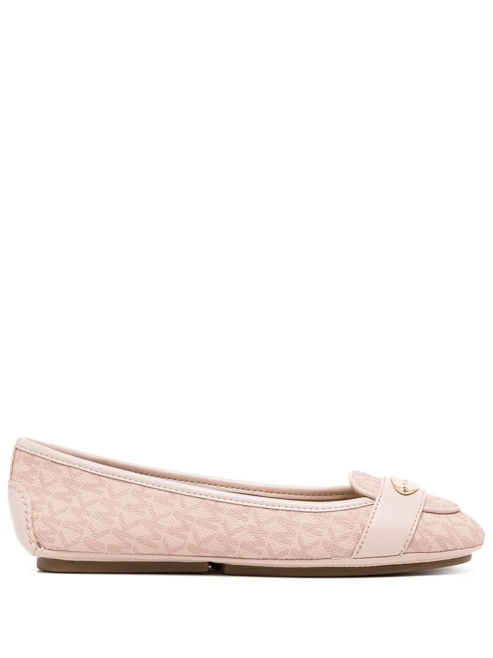 

Michael Michael Kors logo monogram leather loafers - Pink