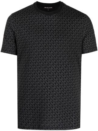 Michael Kors Monogram Jacquard T-shirt - Farfetch