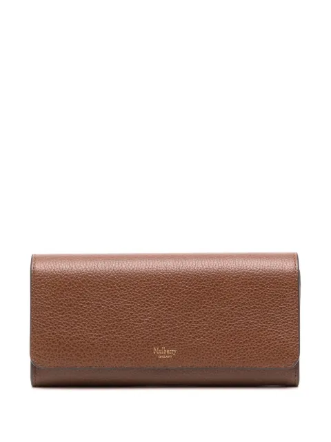 Mulberry portefeuille Continental en cuir grainé
