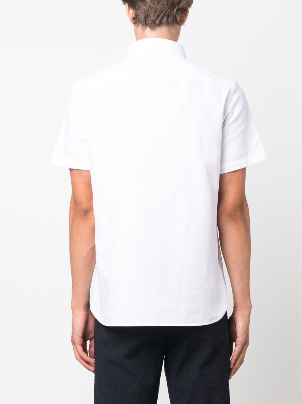 Tommy Hilfiger Overhemd met geborduurd logo Wit