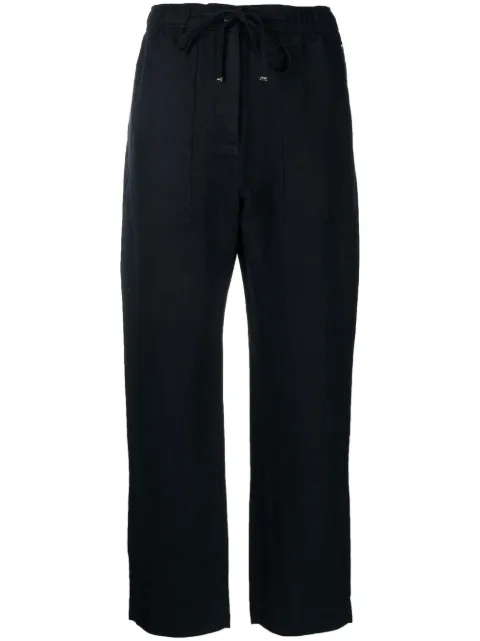 Tommy Hilfiger linen boyfriend tapered trousers