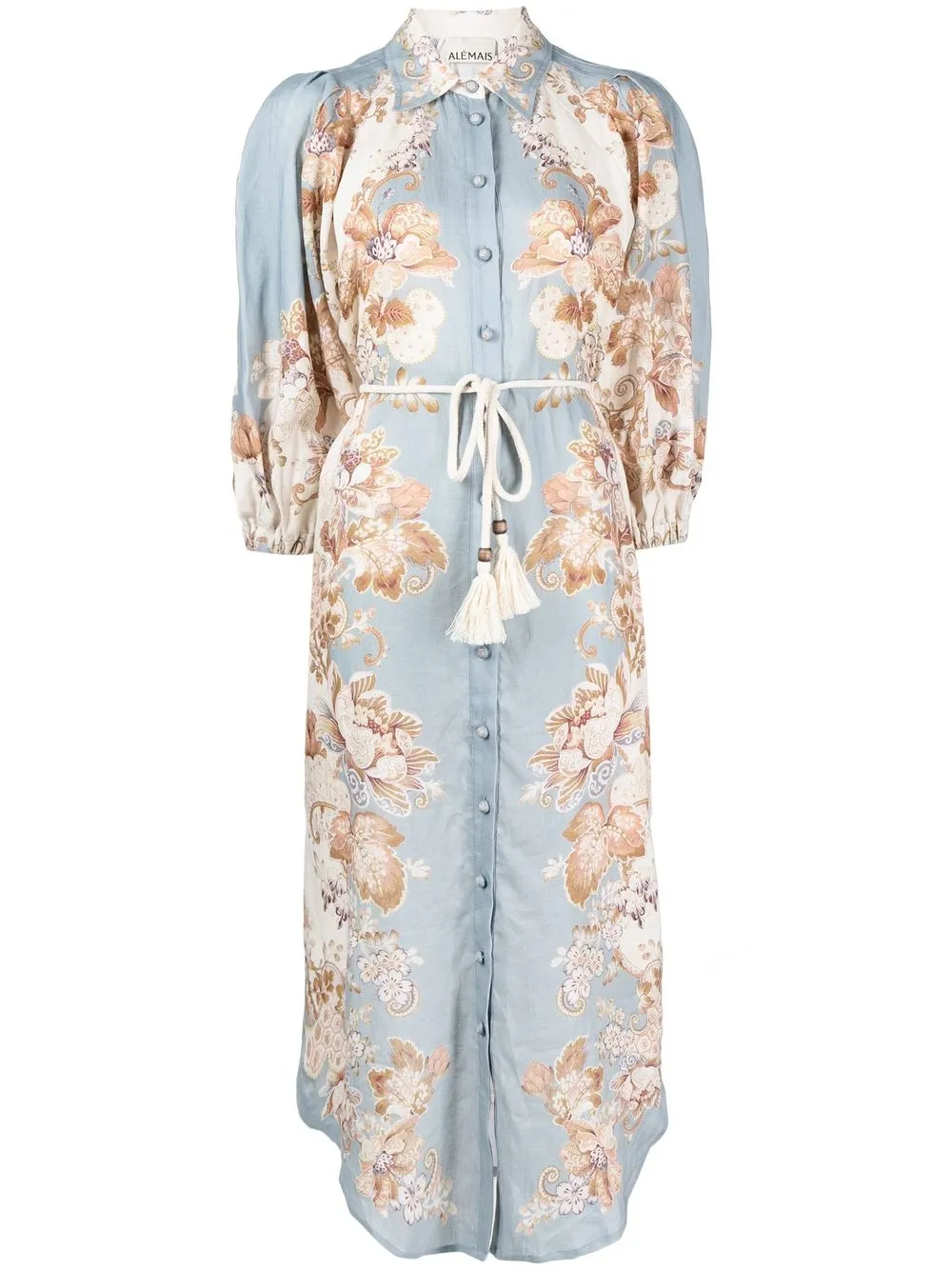 ALEMAIS BLYTHE FLORAL-PRINT SHIRT DRESS