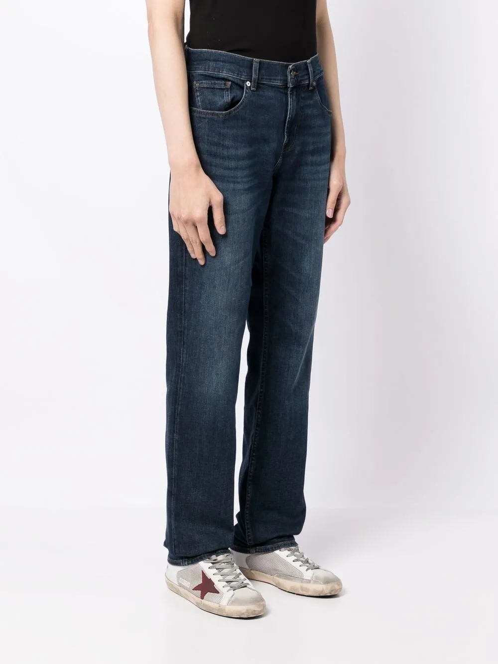 7 FOR ALL MANKIND STRAIGHT-LEG JEANS