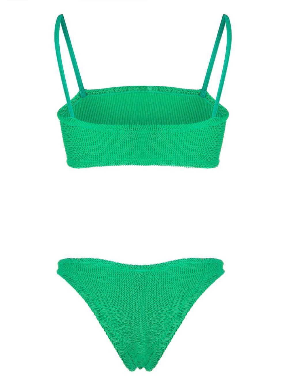 Hunza G Bandeau bikini - Groen