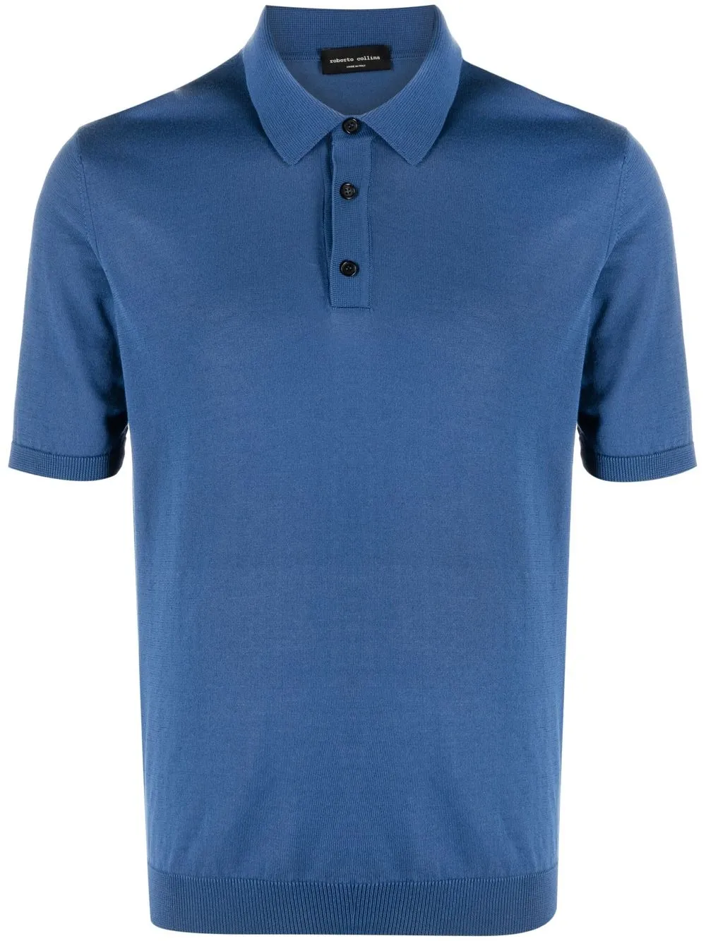 

Roberto Collina playera tipo polo manga corta - Azul