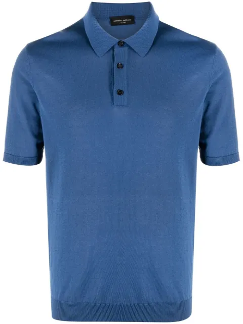 Roberto Collina cotton polo shirt