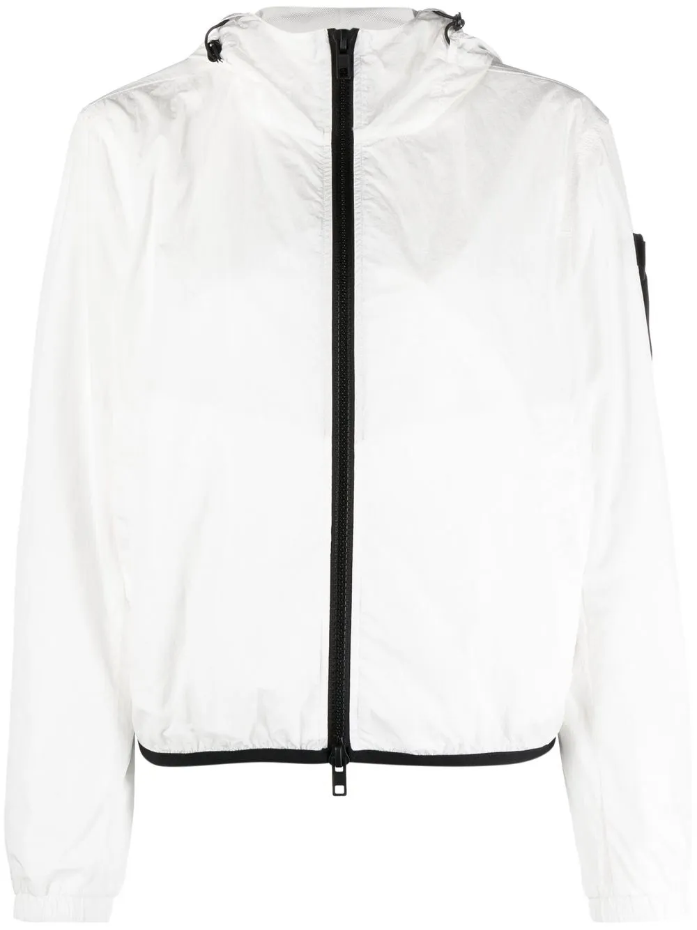 

Peuterey logo-patch sleeve bomber jacket - White