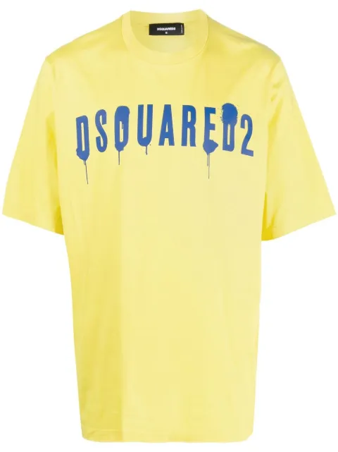DSQUARED2 logo-print crew-neck T-shirt 