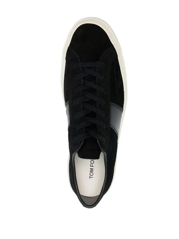 TOM FORD トム・フォード ローカット スニーカー | ブラック | FARFETCH JP